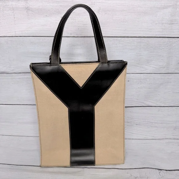 Saint Laurent Vintage Y tote bag - Picture 2 of 12